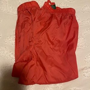 Pink rain pants LL Bean
